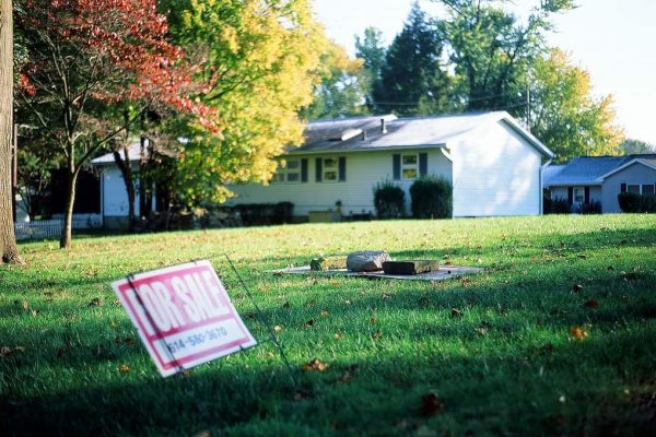 Sign for a Home for Sale In San Marcos, TX