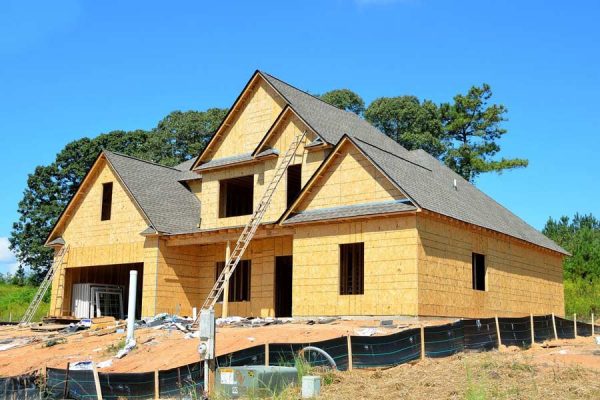 A new home under construction - Buy a house out of the homes for Sale in San Marcos, Tx